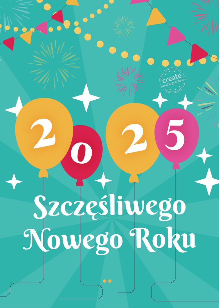 Pomyślnego Nowego Roku ..