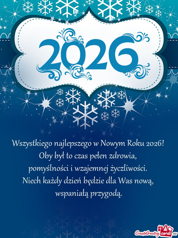 Pomyślności i wzajemnej życzliwości