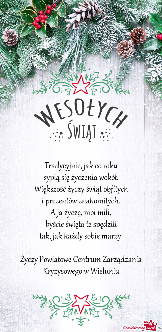 Powiatowe Centrum Zarządzania Kryzysowego w Wieluniu