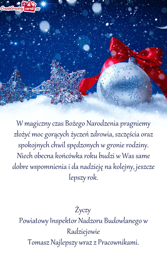 Powiatowy Inspektor Nadzoru Budowlanego w Radziejowie