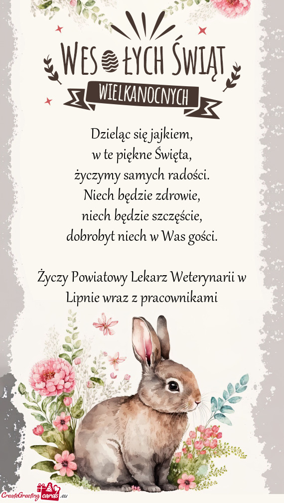 Powiatowy Lekarz Weterynarii w Lipnie wraz z pracownikami