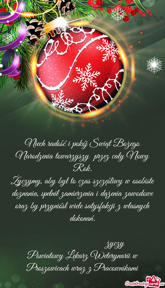 Powiatowy Lekarz Weterynarii w Proszowicach wraz z Pracownika