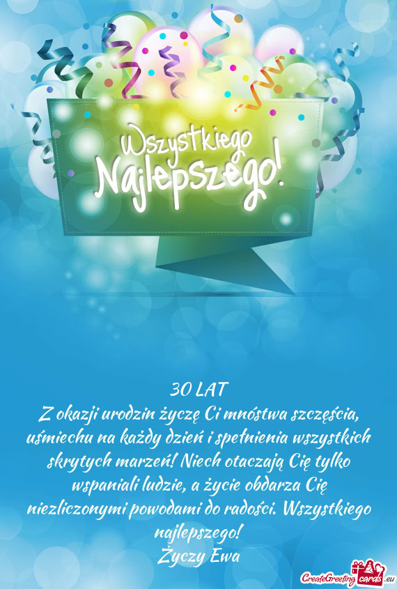 Powodami do radości. Wszystkiego najlepszego