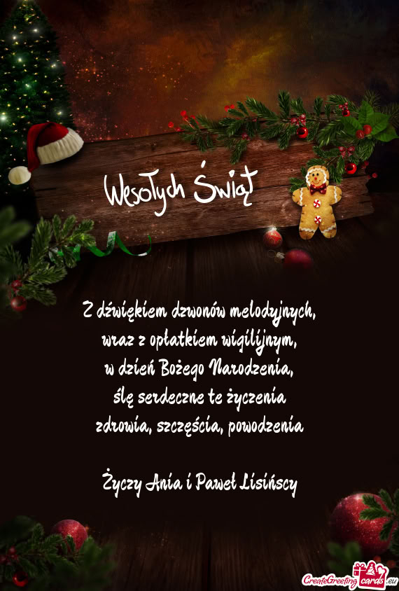 Powodzenia Ania i Paweł Lisińscy