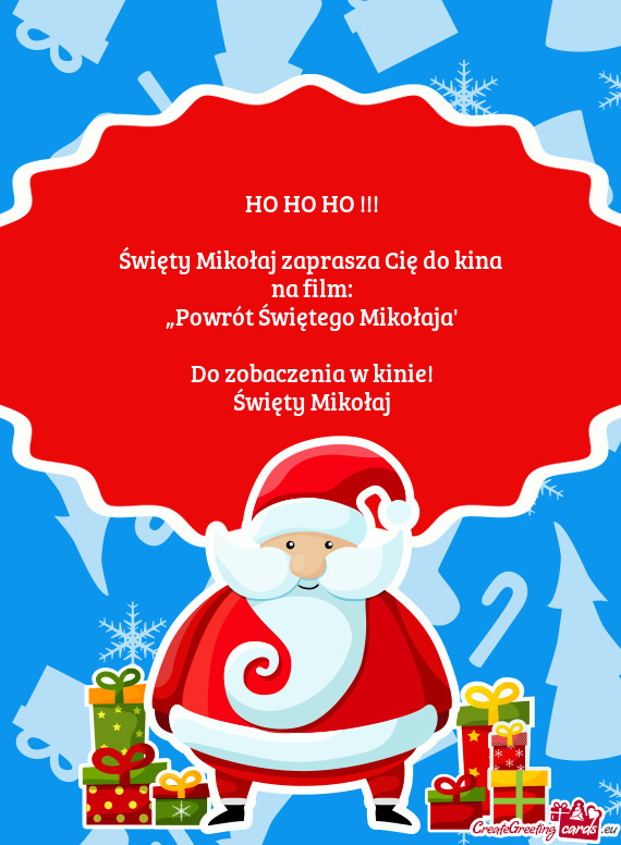 „Powrót Świętego Mikołaja”