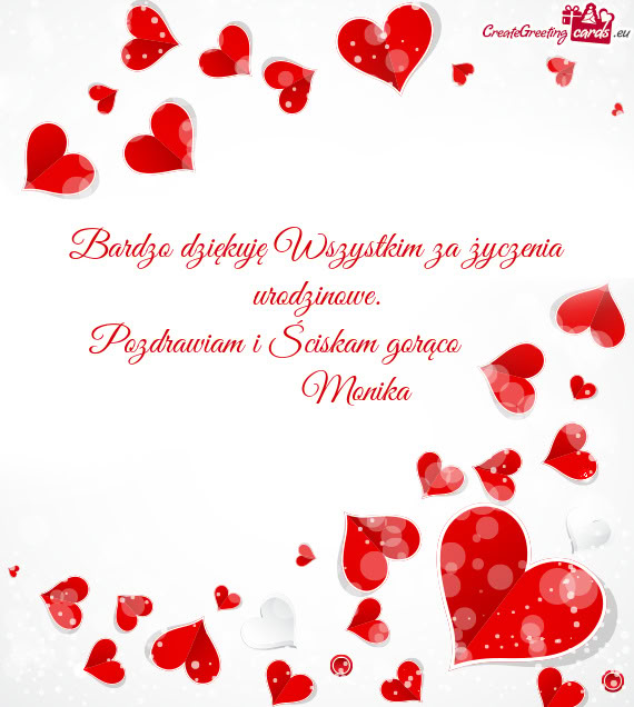 Pozdrawiam i Ściskam gorąco ❤️