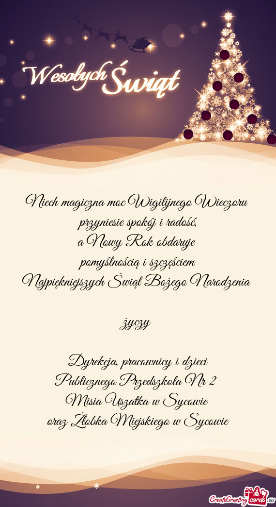 Pracownicy i dzieci Publicznego Przedszkola Nr 2 Misia Uszatka w Sycowie oraz Żłobka Miejski