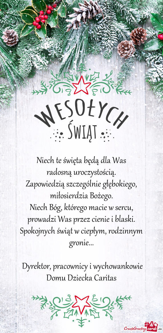 Pracownicy i wychowankowie Domu Dziecka Caritas