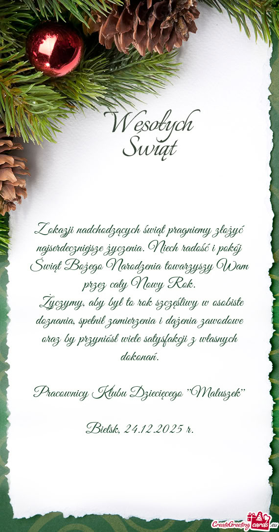 Pracownicy Klubu Dziecięcego ""Maluszek""