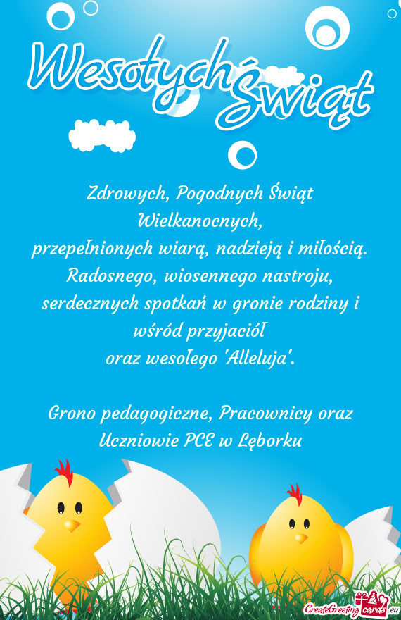 Pracownicy oraz Uczniowie PCE w Lęborku