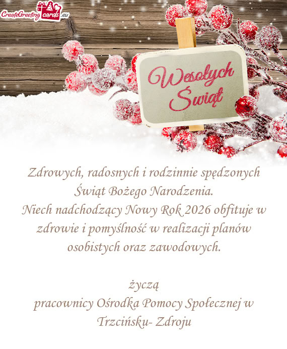 Pracownicy Ośrodka Pomocy Społecznej w Trzcińsku- Zdroju