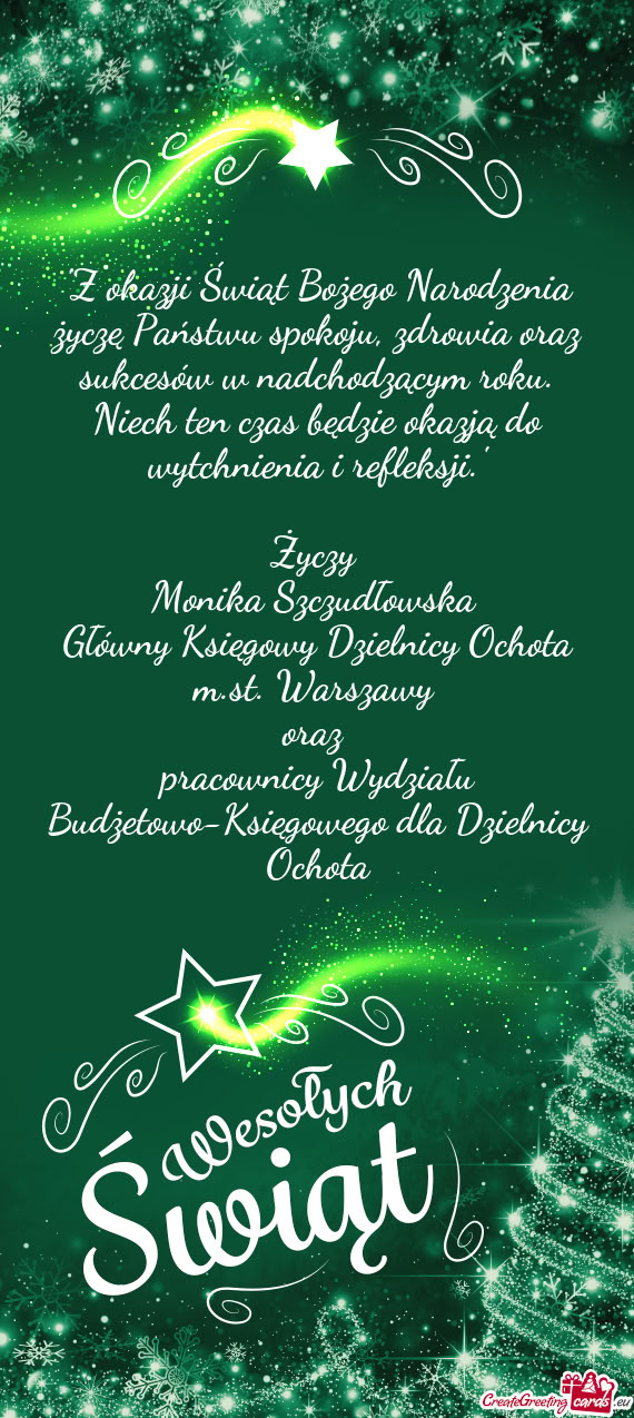 Pracownicy Wydziału Budżetowo-Księgowego dla Dzielnicy Ochota