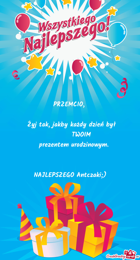 Prezentem urodzinowym