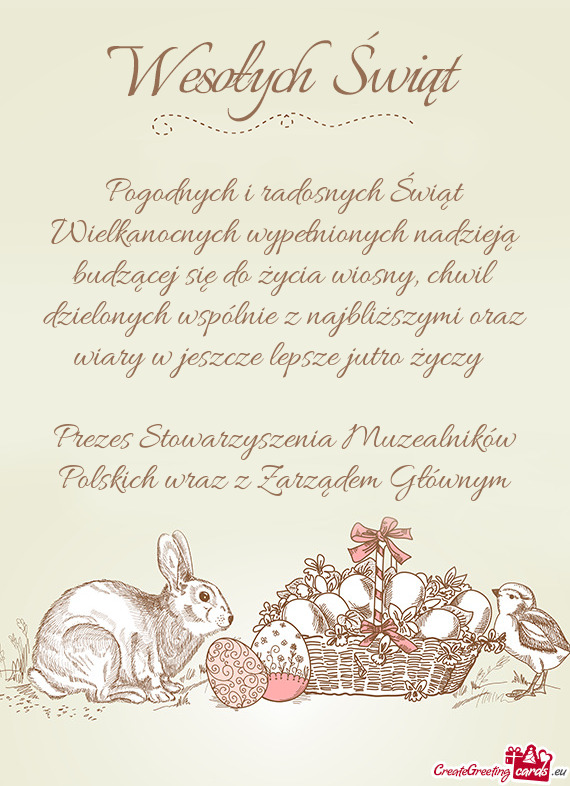 Prezes Stowarzyszenia Muzealników Polskich wraz z Zarządem Głównym