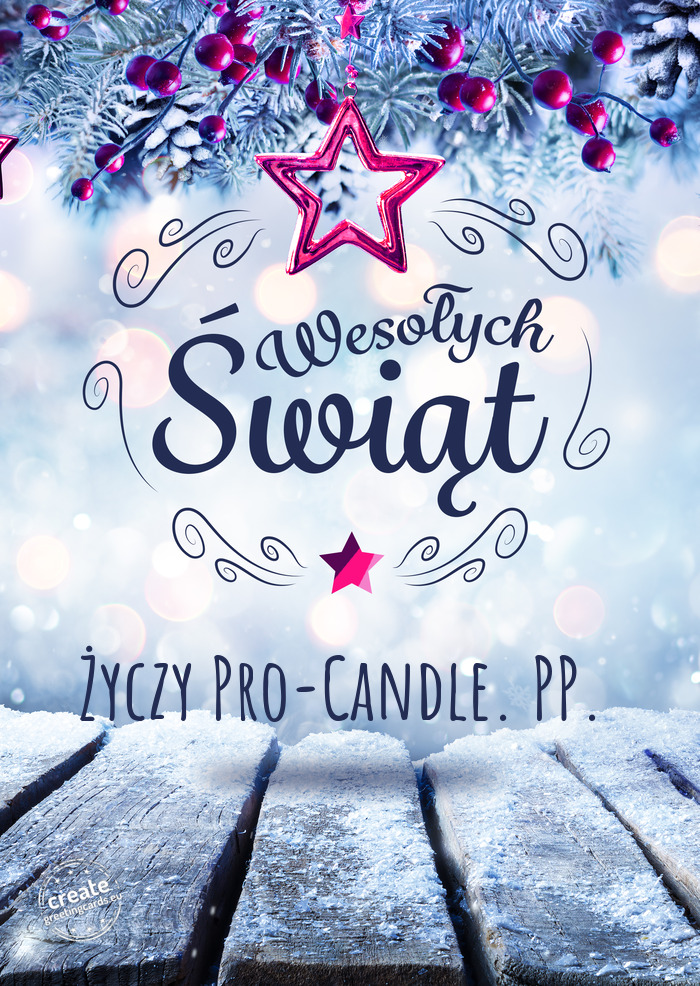 Pro-Candle. PP.
