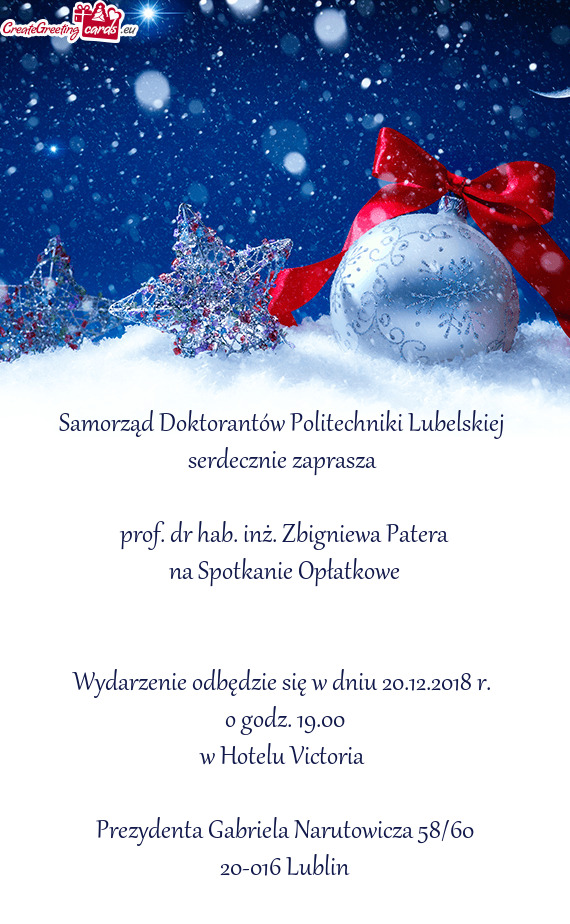 Prof. dr hab. inż. Zbigniewa Patera