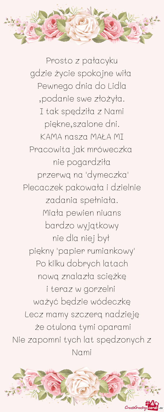 Prosto z pałacyku