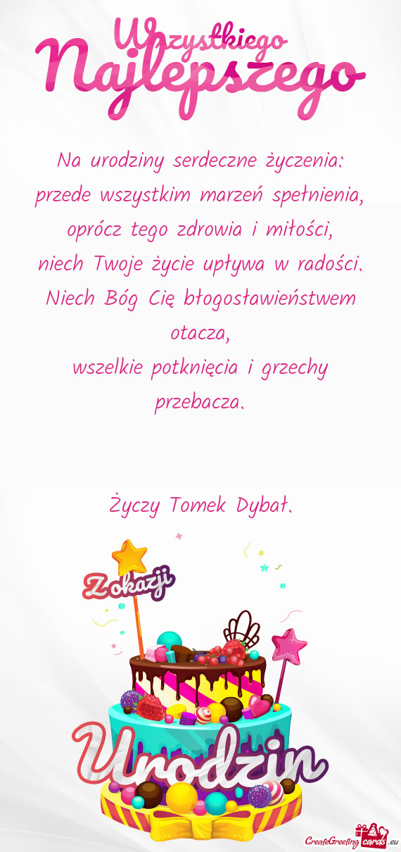 Przede wszystkim marzeń spełnienia