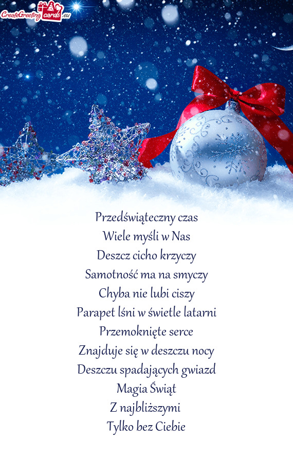 Przedświąteczny czas