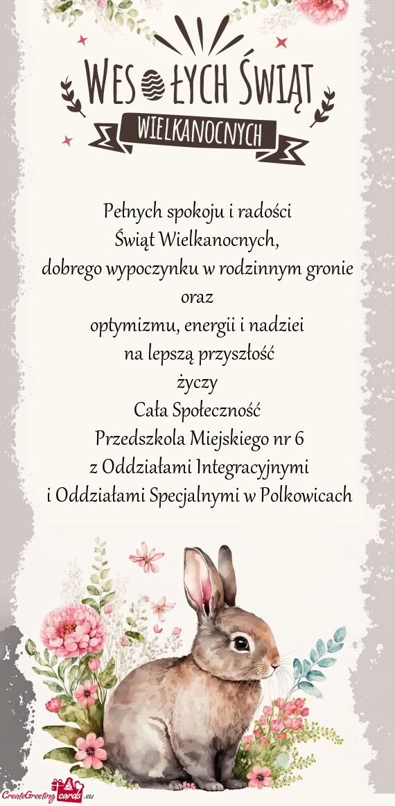 Przedszkola Miejskiego nr 6