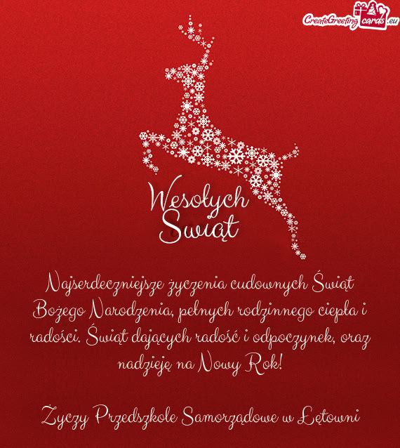 Przedszkole Samorządowe w Łętowni