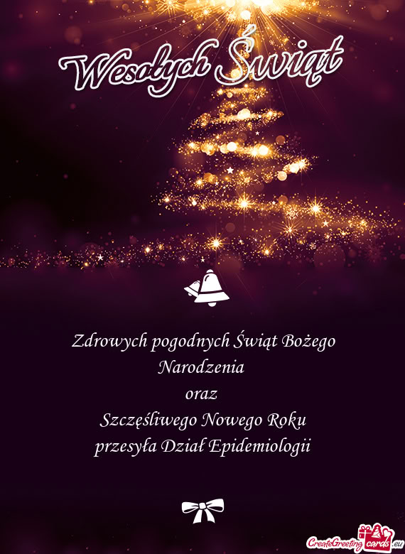 Przesyła Dział Epidemiologii