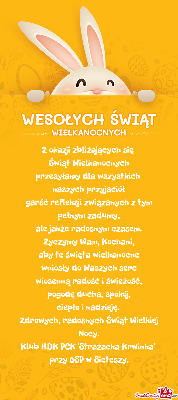 Przesyłamy dla wszystkich