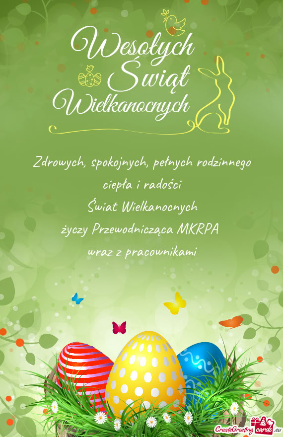 Przewodnicząca MKRPA