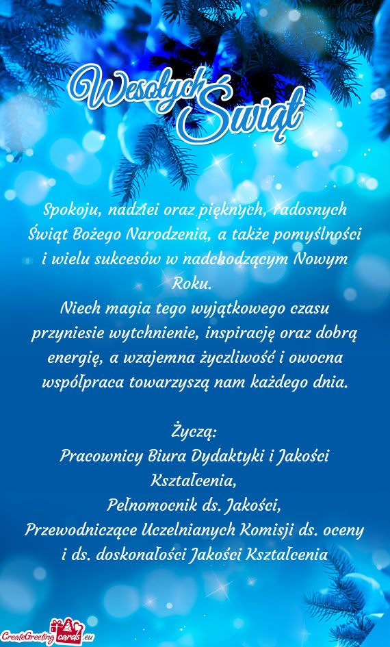 Przewodniczące Uczelnianych Komisji ds. oceny i ds. doskonałości Jakości Kształcenia