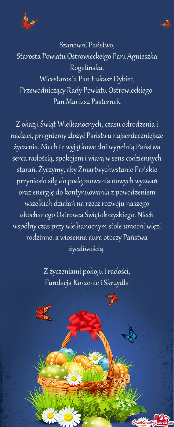 Przewodniczący Rady Powiatu Ostrowieckiego