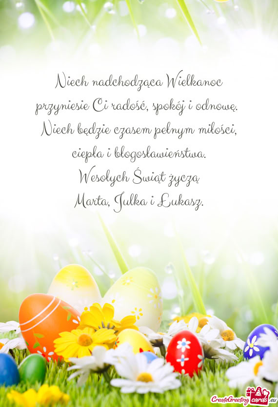 Przyniesie Ci radość, spokój i odnowę