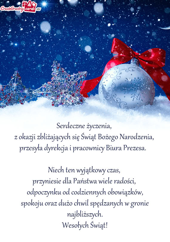 Przyniesie dla Państwa wiele radości