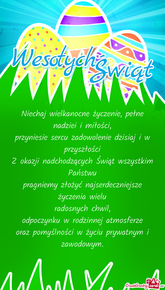 Przyniesie sercu zadowolenie dzisiaj i w przyszłości Z okazji nadchodzących Świąt wszystkim