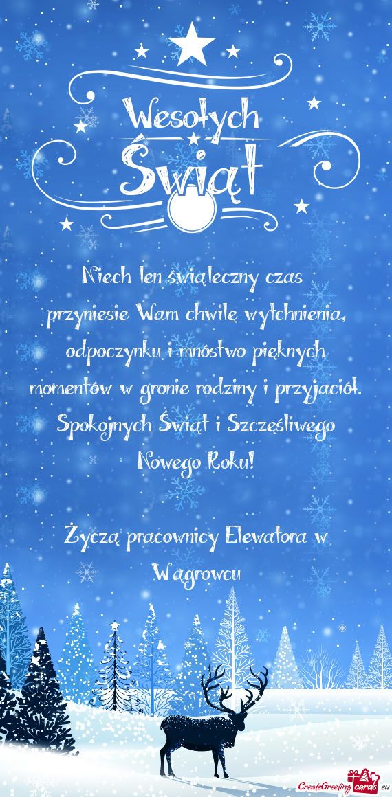 Przyniesie Wam chwilę wytchnienia, odpoczynku i mnóstwo pięknych momentów w gronie rodziny i prz