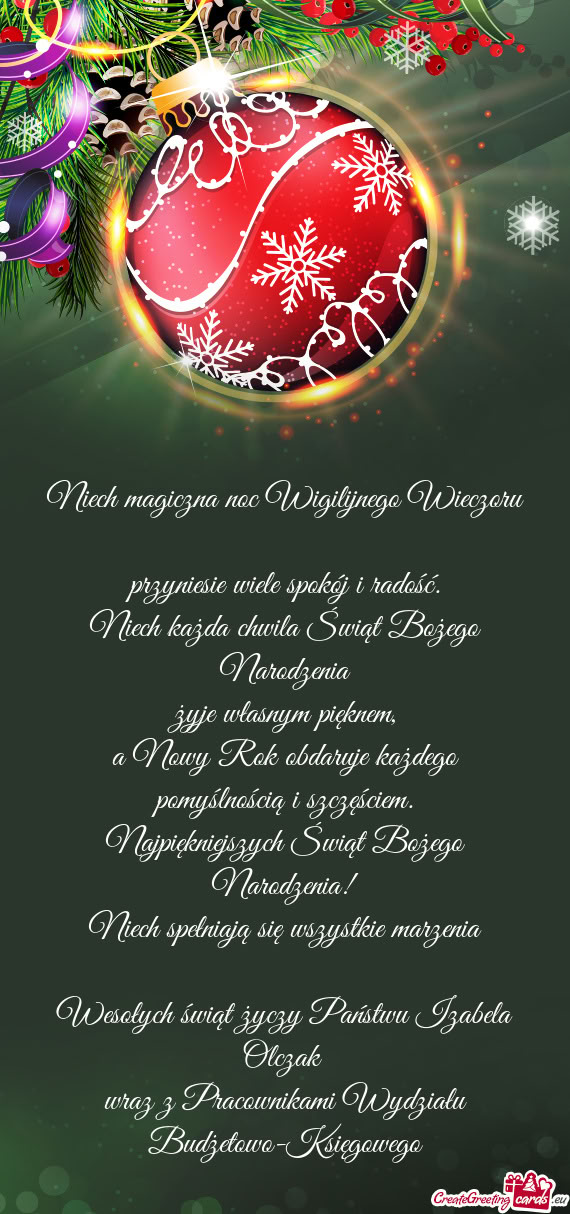 Przyniesie wiele spokój i radość