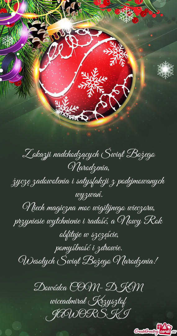 Przyniesie wytchnienie i radość, a Nowy Rok obfituje w szczęście