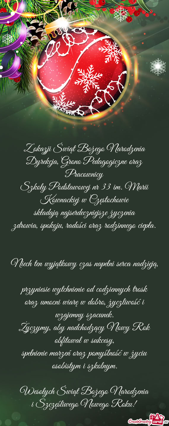 Przyniesie wytchnienie od codziennych trosk