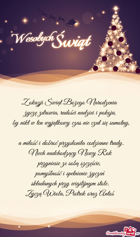 Przyniesie ze sobą szczęście