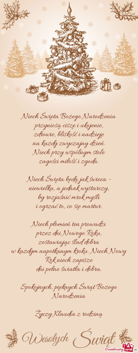 Przyniosą ciszę i ukojenie