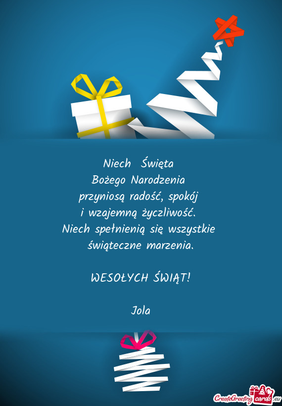 Przyniosą radość, spokój