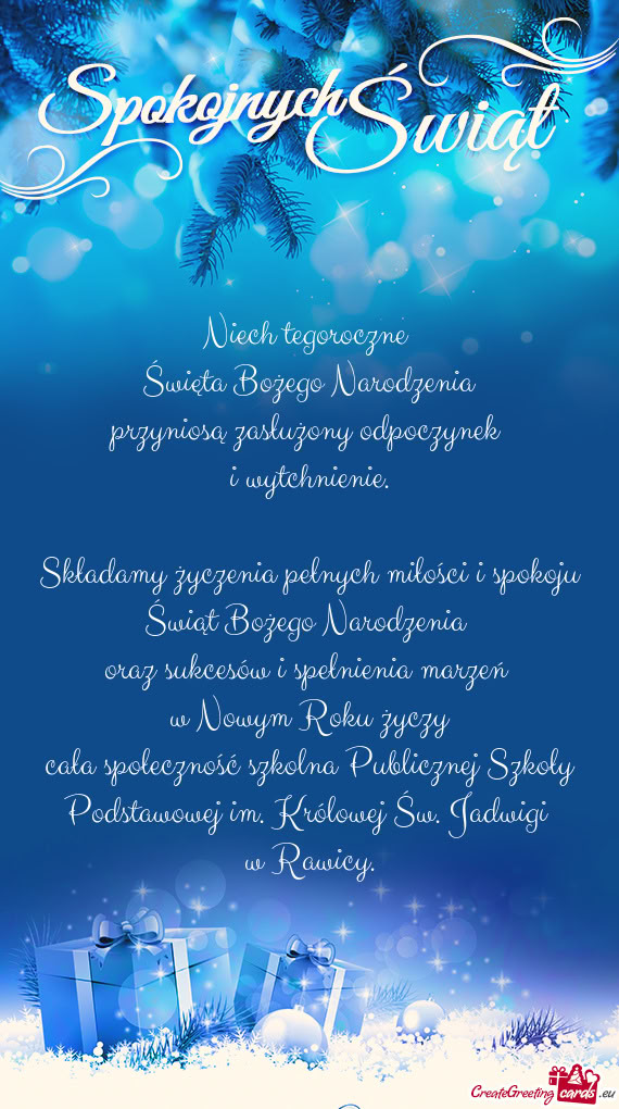 Przyniosą zasłużony odpoczynek