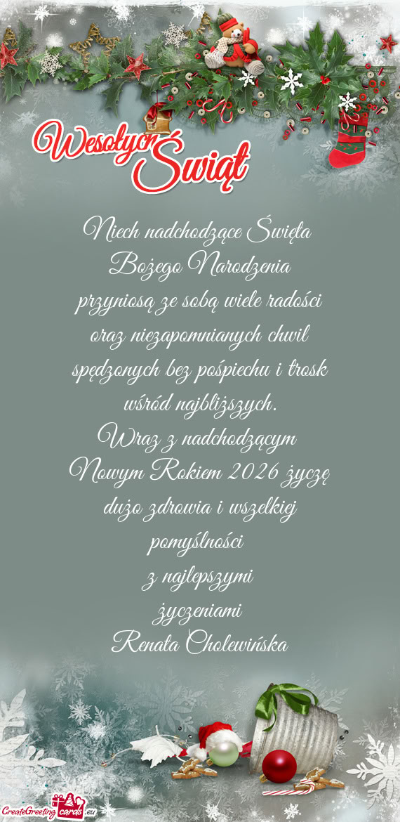 Przyniosą ze sobą wiele radości