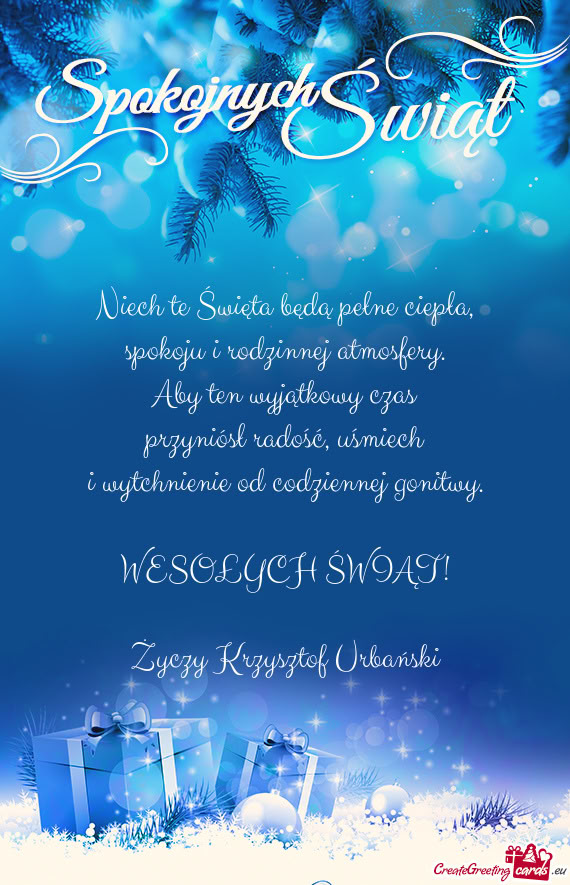 Przyniósł radość, uśmiech