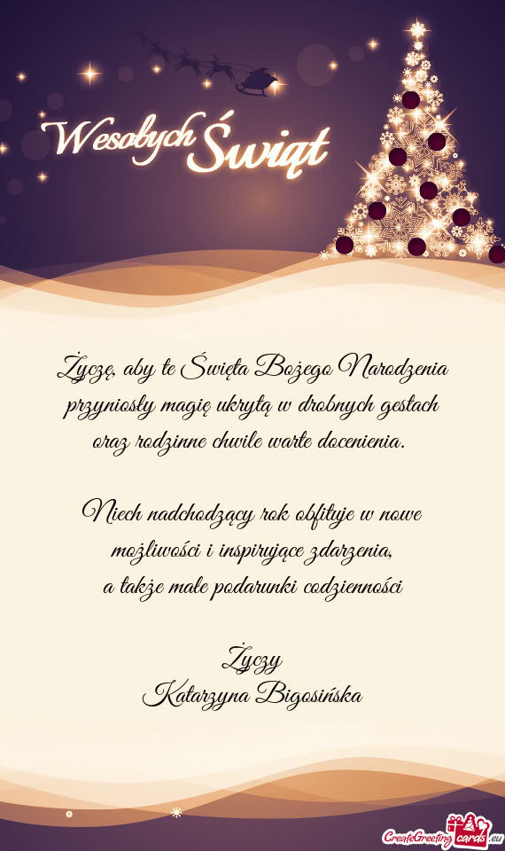 Przyniosły magię ukrytą w drobnych gestach