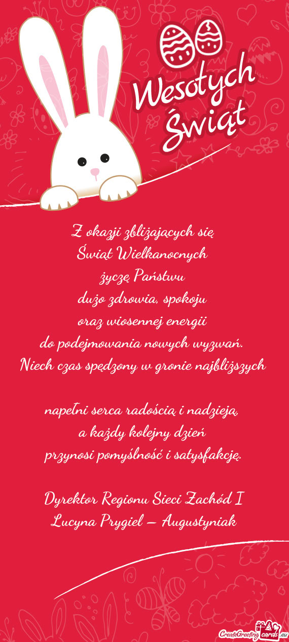 Przynosi pomyślność i satysfakcję