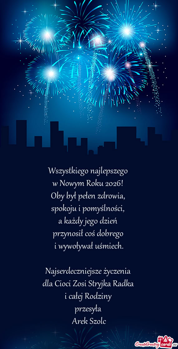 Przynosił coś dobrego