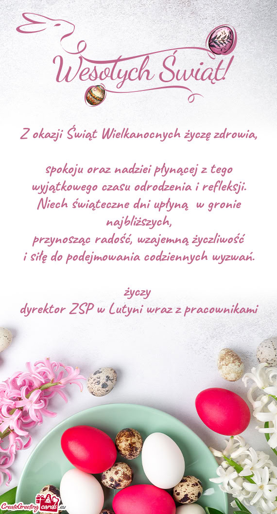 Przynosząc radość, wzajemną życzliwość