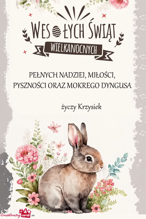 PYSZNOŚCI ORAZ MOKREGO DYNGUSA