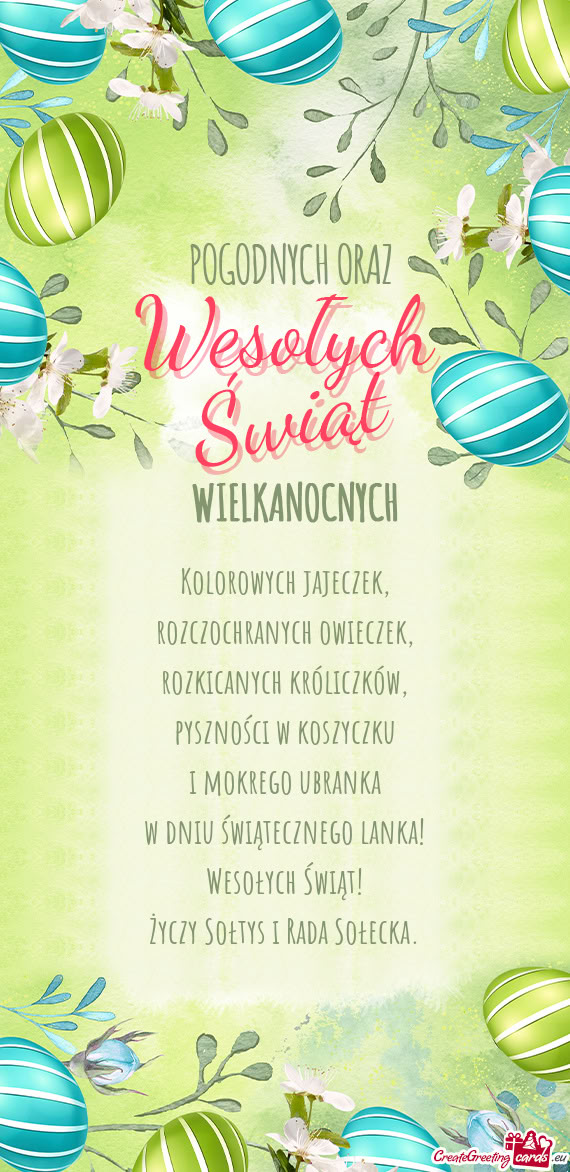 Pyszności w koszyczku i mokrego ubranka w dniu świątecznego lanka! Wesołych Świąt! Życz