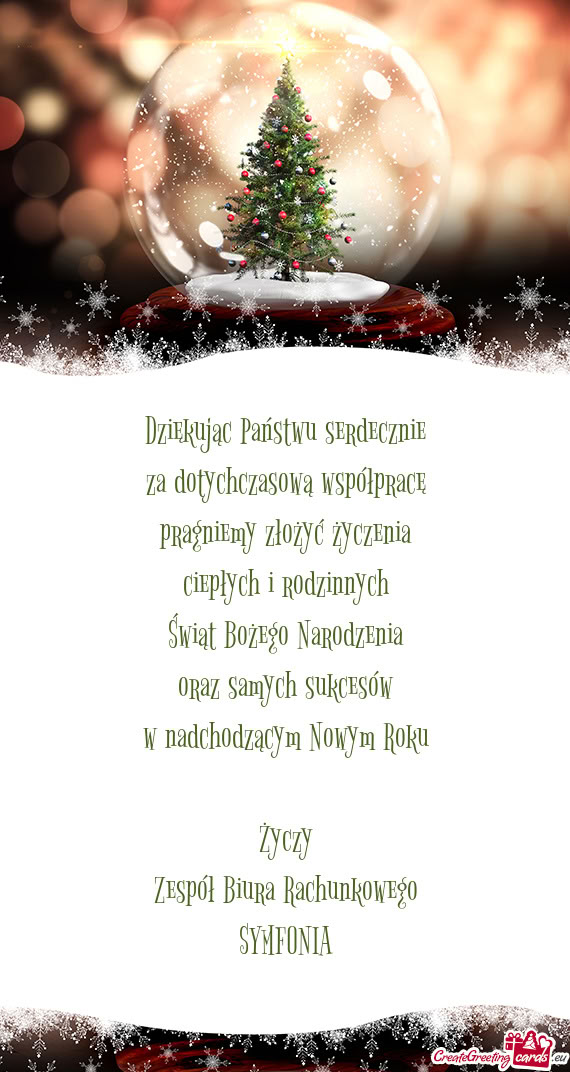 Rachunkowego SYMFONIA